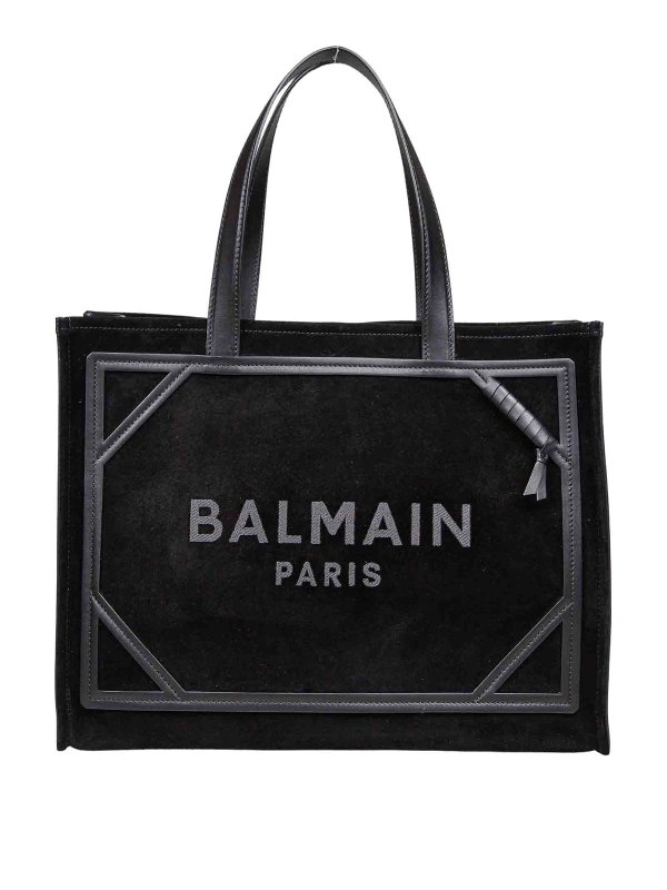 Balmain: クロスボディバッグ - クロスボディバッグ - 黒