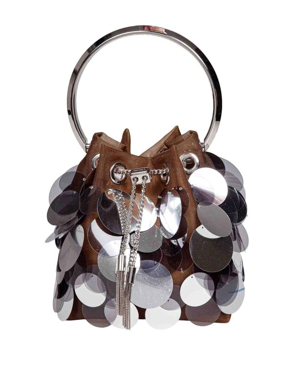 JIMMY CHOO: Sacs bandoulière - Sac Bandoulière - Camel