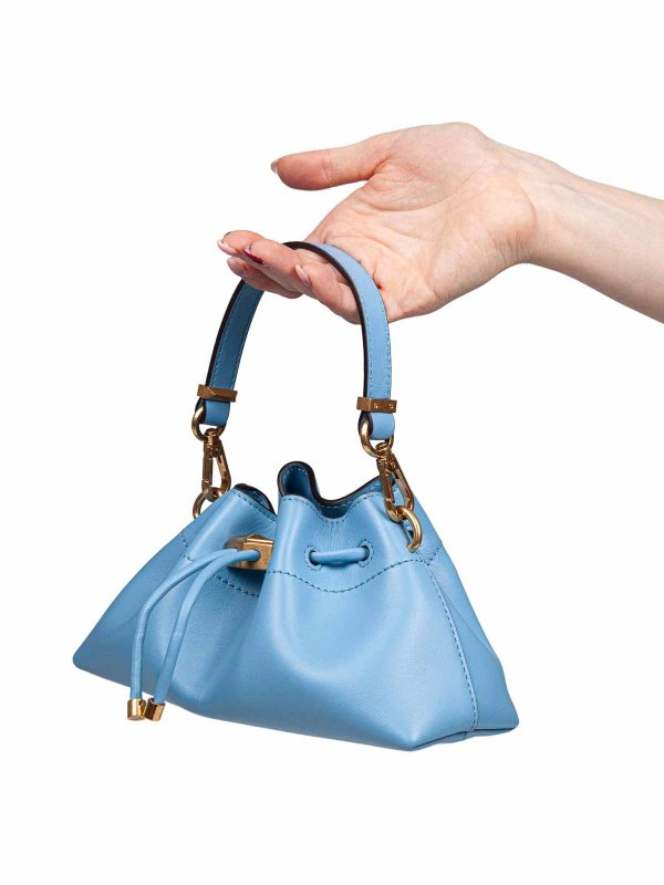 JIMMY CHOO: Bolsas bandoleras online - Bolsa Bandolera - Azul Claro