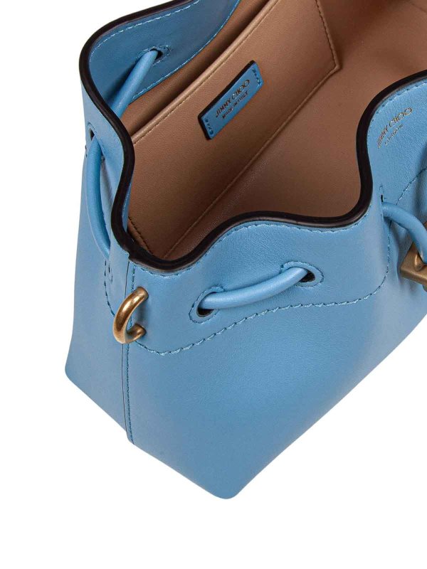 Bolsa Bandolera - Azul Claro shop online: JIMMY CHOO