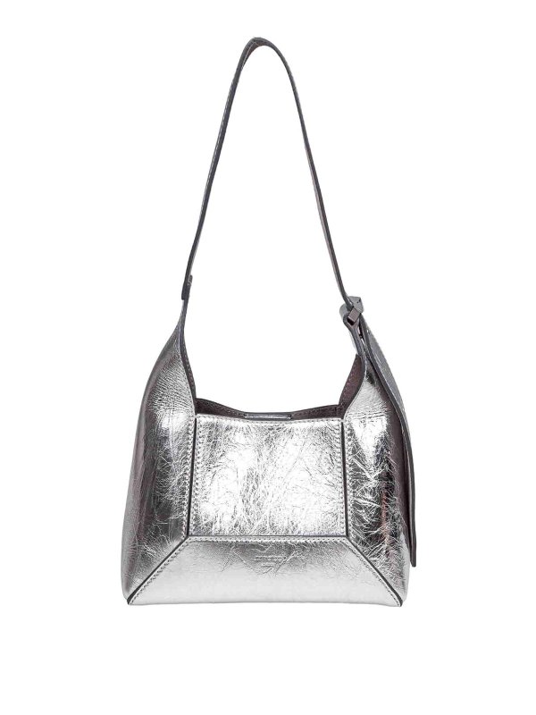 JIMMY CHOO: Schultertaschen - Schultertasche - Silber