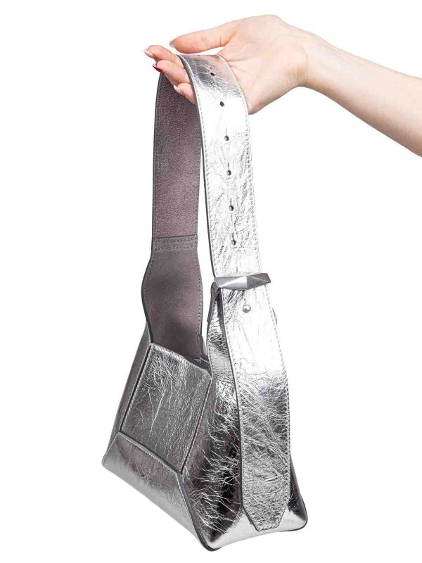 JIMMY CHOO: Schultertaschen online - Schultertasche - Silber