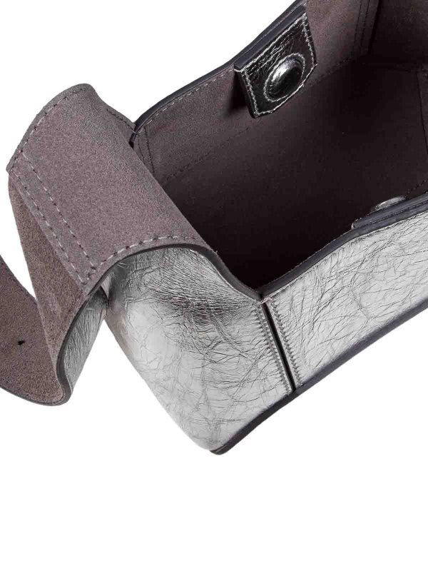 Schultertasche - Silber shop online: JIMMY CHOO