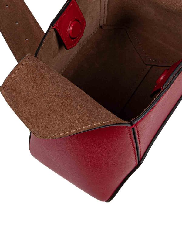 Diamond Hobo/S Shoulder Bag In Red Leather shop online: JIMMY CHOO