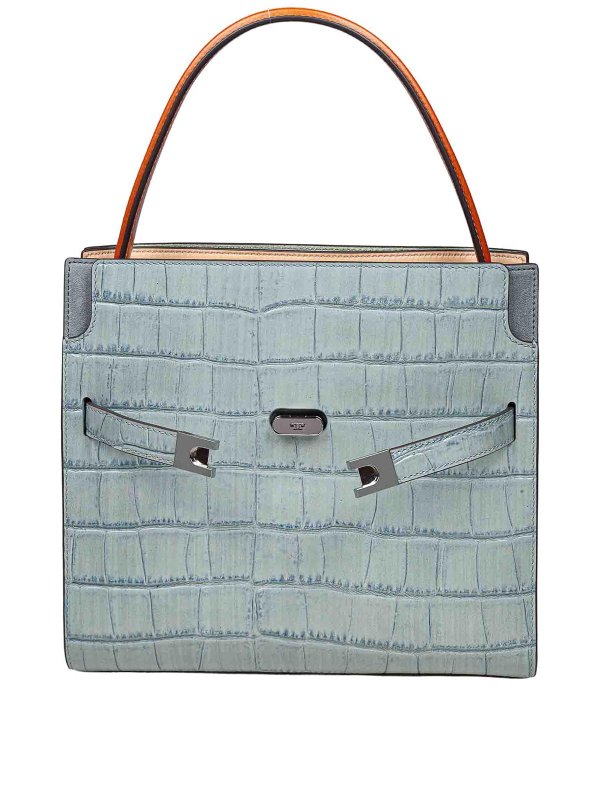 TORY BURCH: クロスボディバッグ - クロスボディバッグ - ブルー