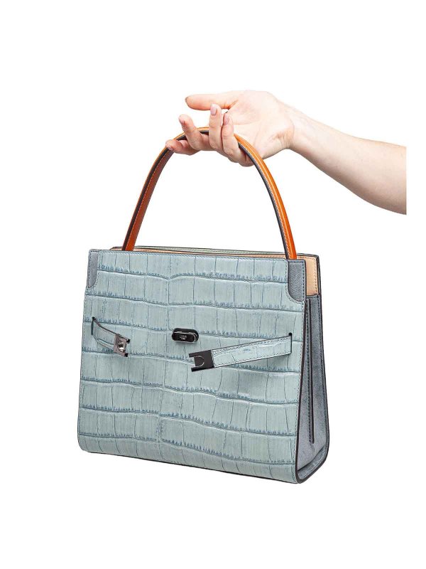 TORY BURCH: クロスボディバッグ online - クロスボディバッグ - ブルー