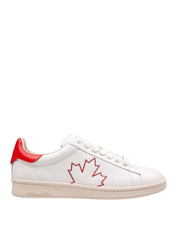 DSQUARED2: Chaussures de sport - Baskets - Blanc