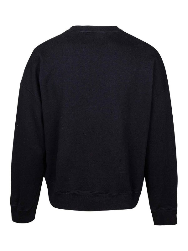 GOLDEN GOOSE: クルーネック online - クルーネック - 黒