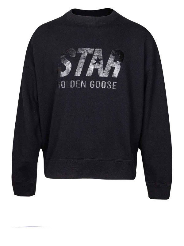 The Best Shops GOLDEN GOOSE: クルーネック - クルーネック - 黒