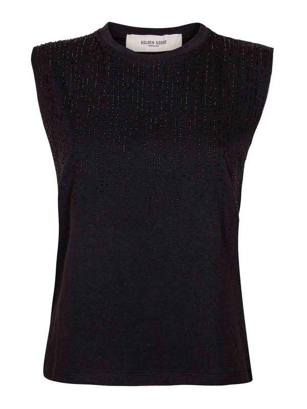 GOLDEN GOOSE: Chalecos  - Chaleco - Negro