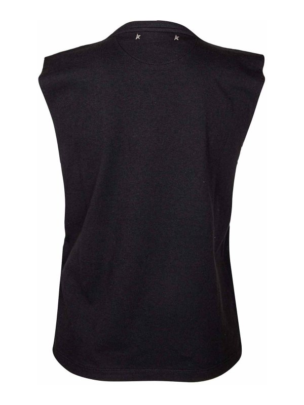 GOLDEN GOOSE: Chalecos  online - Chaleco - Negro