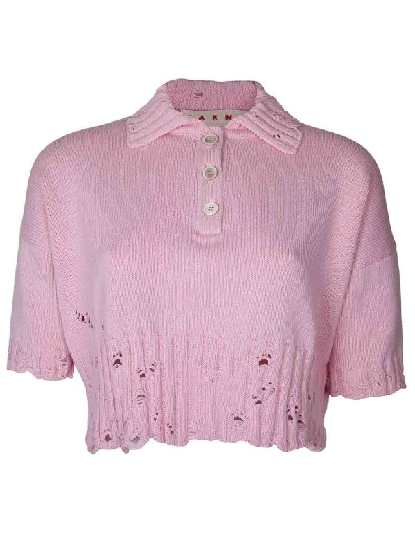 The Best Shops Marni: Camisetas - Camiseta - Color Carne Y Neutral