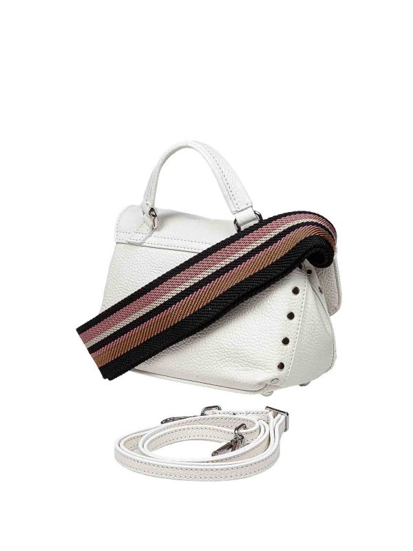 The Best Shops ZANELLATO: Handtaschen - Shopper - Weiß