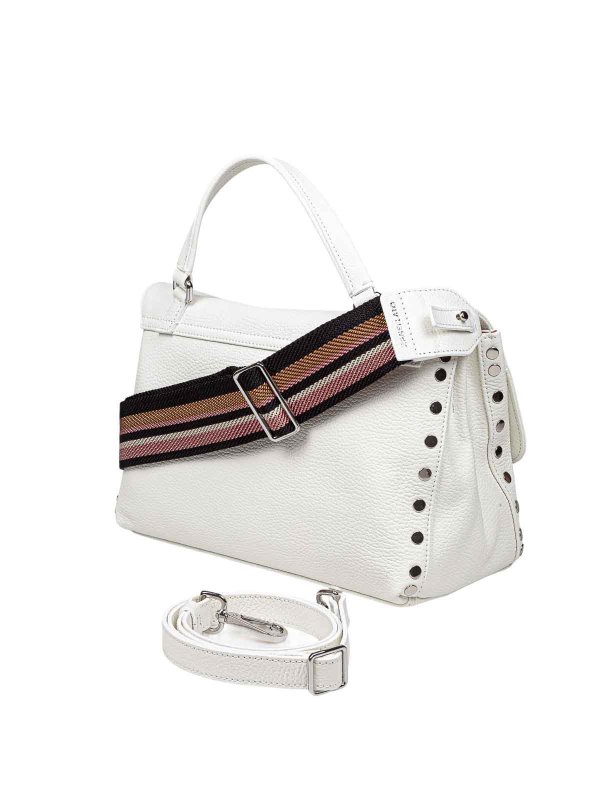 The Best Shops ZANELLATO: Handtaschen - Shopper - Weiß