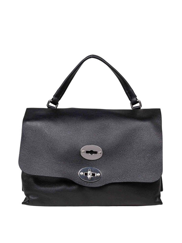 ZANELLATO: Sacs à main - Sac Cabas - Noir
