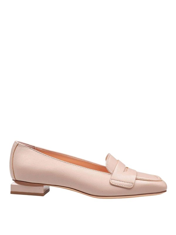 AGL: ロファー＆スリッパ - ローファー - ヌードカラー