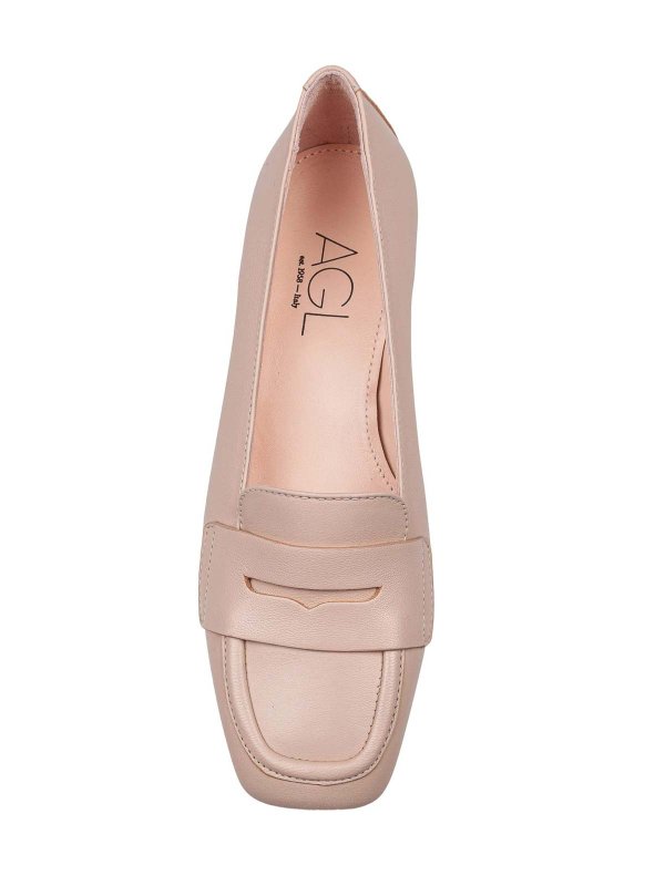 AGL: ロファー＆スリッパ online - ローファー - ヌードカラー