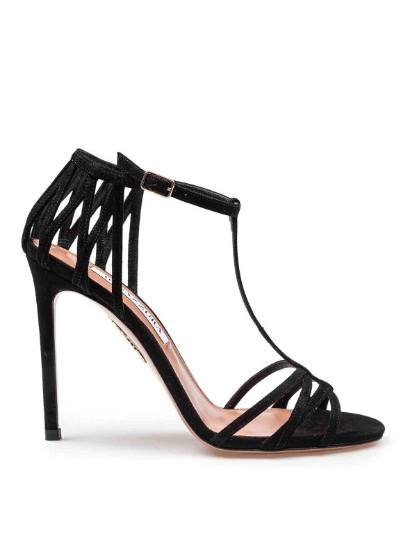 Aquazzura: サンダル - サンダル - 黒