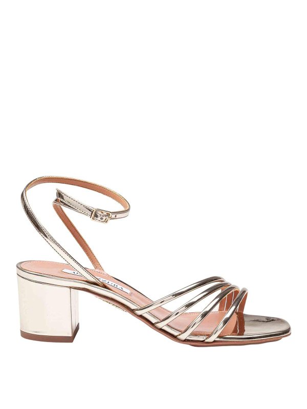 Aquazzura: Sandalias - Sandalias - Dorado