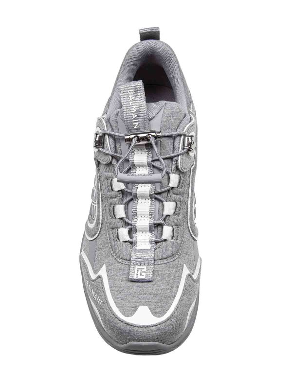 The Best Shops Balmain: Chaussures de sport - Baskets - Gris
