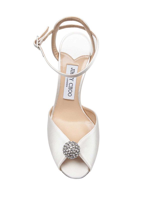The Best Shops JIMMY CHOO: Sandalen - Sandalen - Weiß