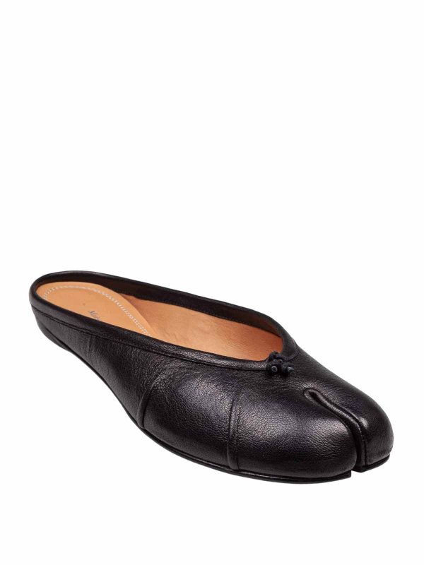 Maison Margiela: ミュール online - フラットシューズ - 黒