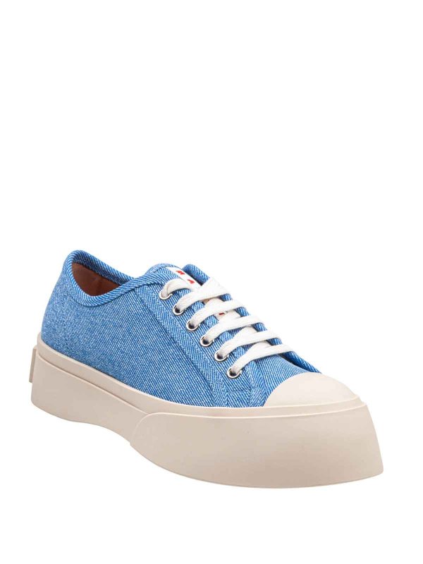 Marni: trainers online - Pablo Sneakers In Blue Denim