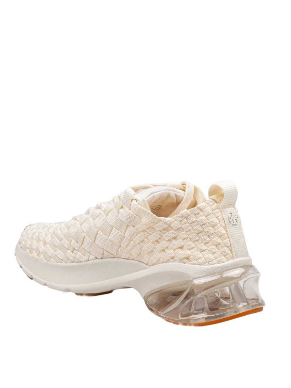 Trainer Sneakers in woven fabric shop online: TORY BURCH