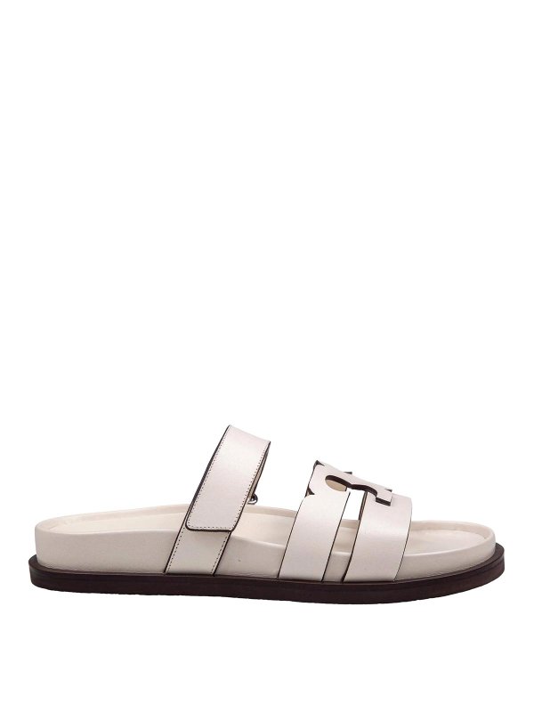 TORY BURCH: Sandalias - Sandalias - Blanco