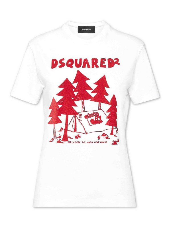 DSQUARED2: Tシャツ - Tシャツ - 白