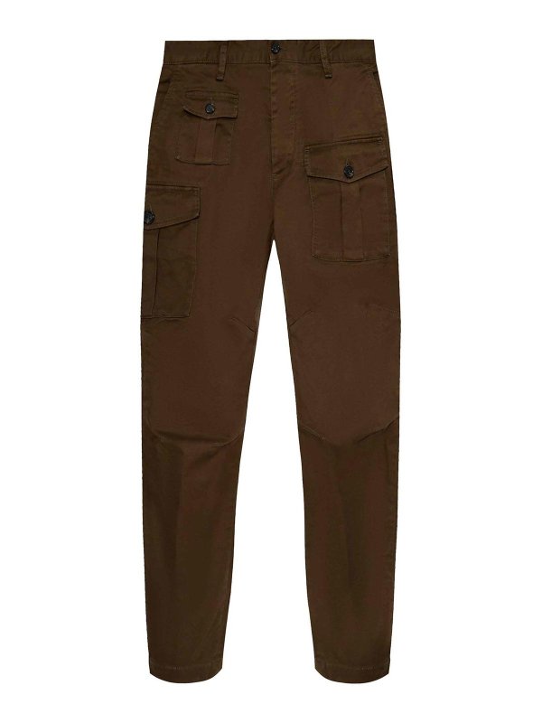 DSQUARED2: casual trousers - Sexy Cargo Pants