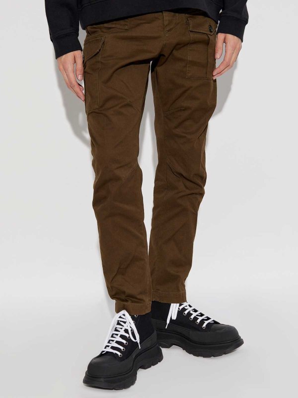 The Best Shops DSQUARED2: casual trousers - Sexy Cargo Pants
