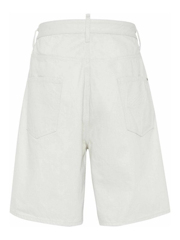 DSQUARED2: Shorts online - Shorts - Blanco