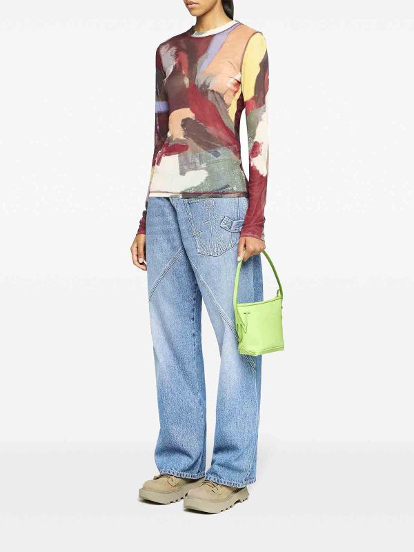 J.W. ANDERSON: ブーツカットジーンズ online - ブーツカットジーンズ - ライトブルー