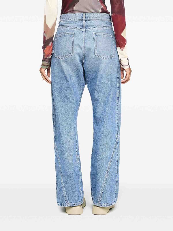 ブーツカットジーンズ - ライトブルー shop online: J.W. ANDERSON