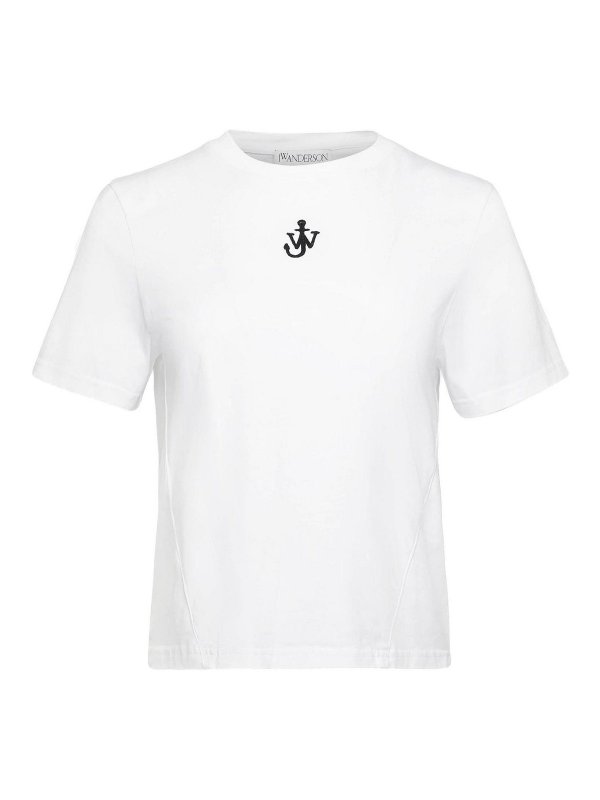 J.W. ANDERSON: Camisetas - Camiseta - Blanco