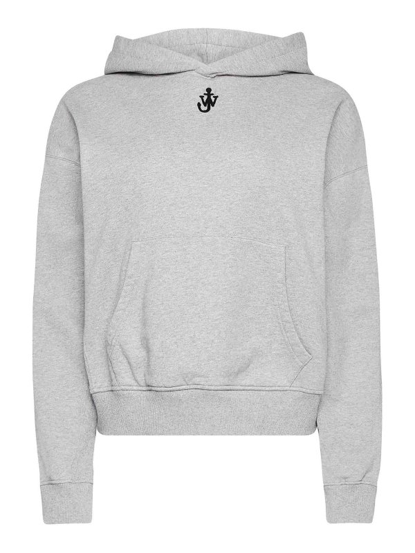 J.W. ANDERSON: Sweatshirts & Pulls - Sweat-Shirts - Gris