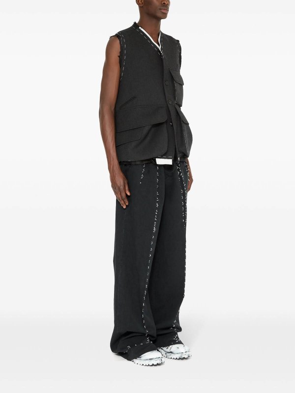 The Best Shops Maison Margiela: Westen - Weste - Grau