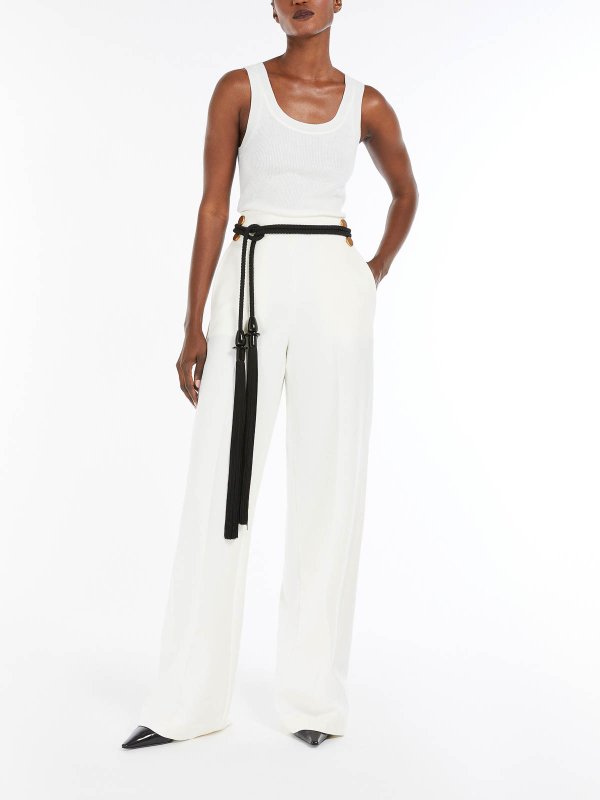 Max Mara: Tops & Tank tops online - Eliadi Ribbed Wool Top