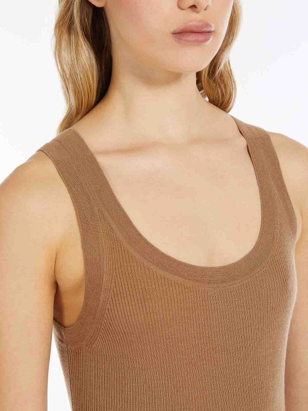 Max Mara buy online Eliadi Ribbed Wool Top