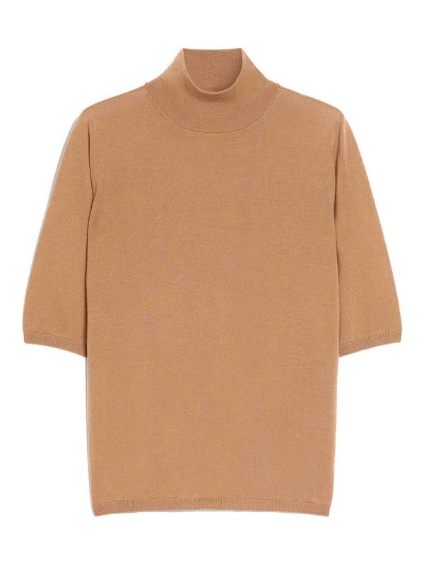 Max Mara: Turtlenecks & Polo necks - Cecina Wool Knit Turtleneck Jumper