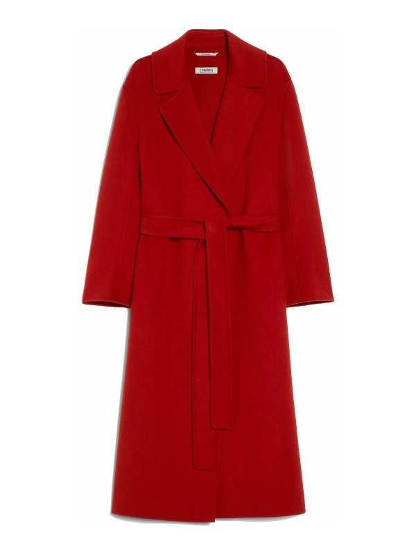 Max Mara: ショートコート - ショートコート - 赤