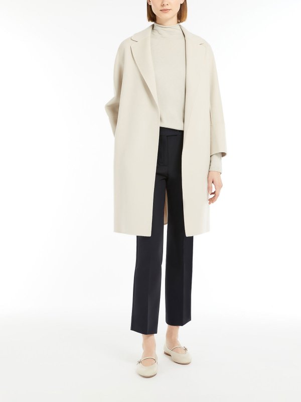 Max Mara: ショートコート online - ショートコート - ベージュ