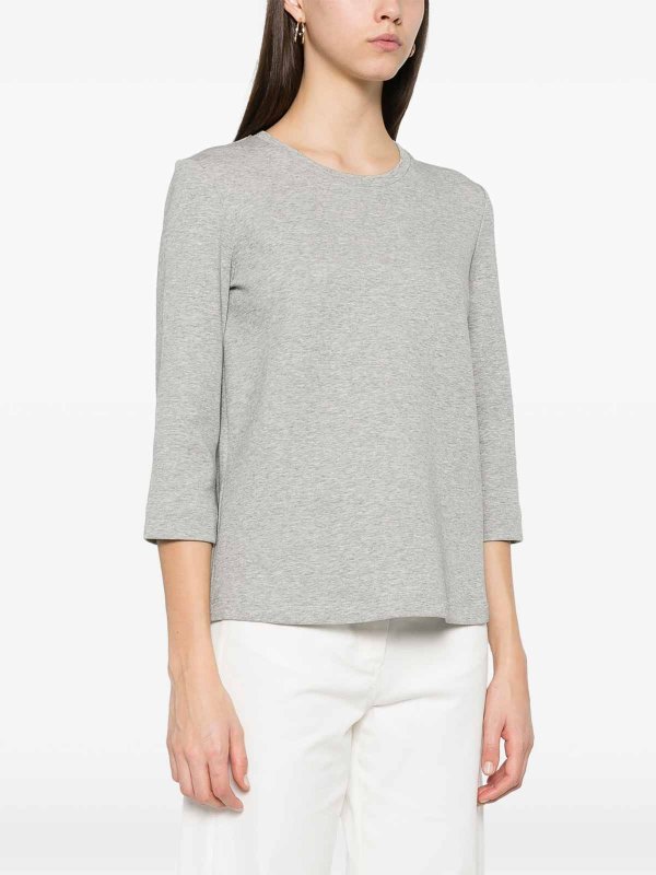 The Best Shops Max Mara: t-shirts - Cambra Cotton T-Shirt