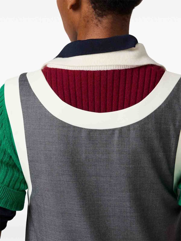 Grisaille Mini Dress shop online: MIU MIU