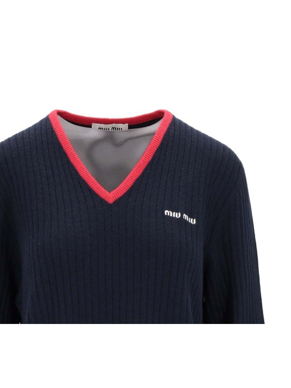 The Best Shops MIU MIU: t-shirts - Scollo V