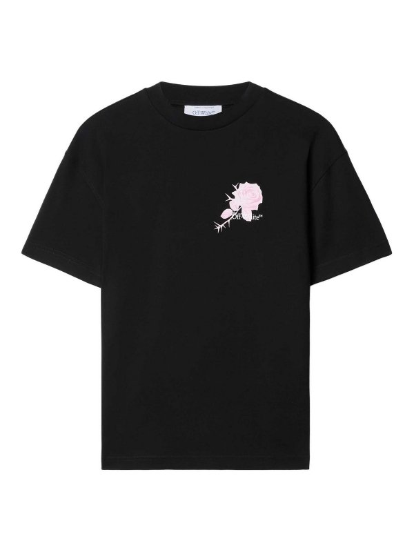 OFF-WHITE: Camisetas - Camiseta - Negro