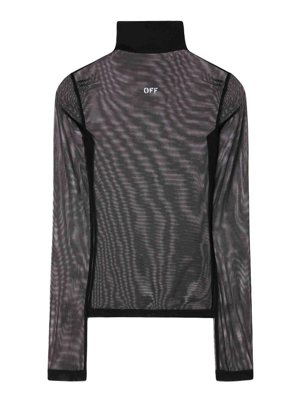 OFF-WHITE: Tops und Tank Tops - Top - Schwarz