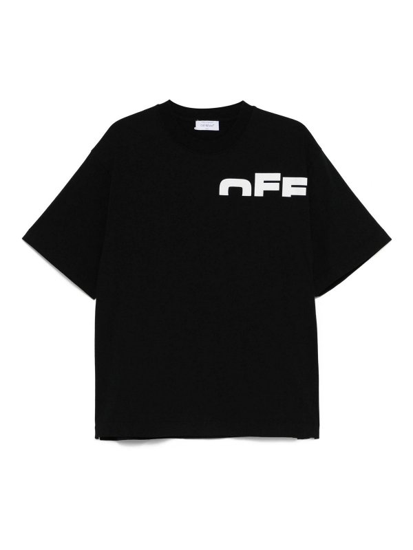 OFF-WHITE: Camisetas - Camiseta - Negro