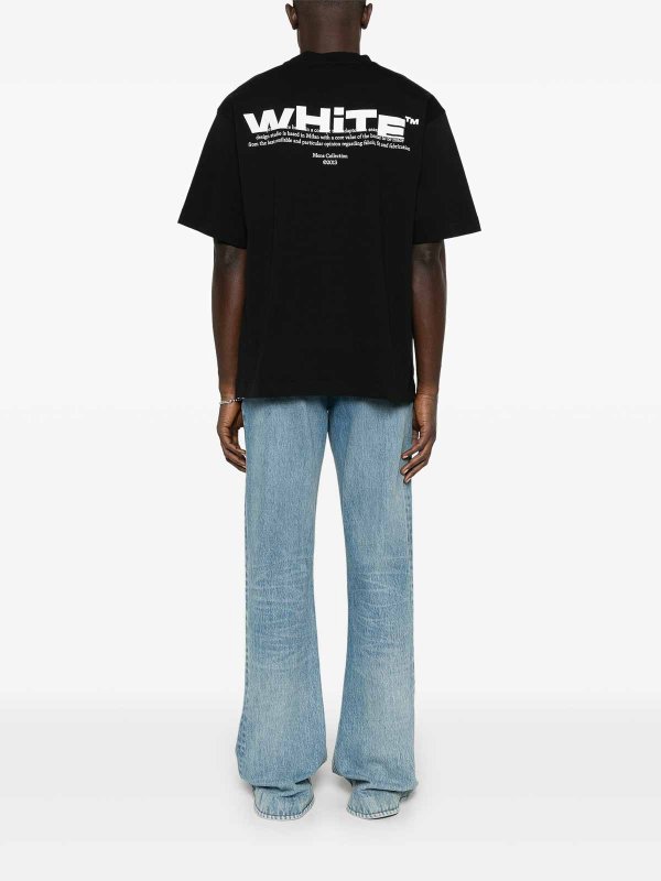OFF-WHITE: Camisetas online - Camiseta - Negro
